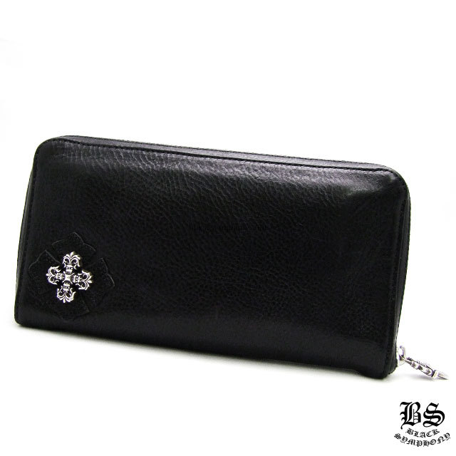 クロムハーツRECFジップ#2フィリグリープラスウォレットブラック