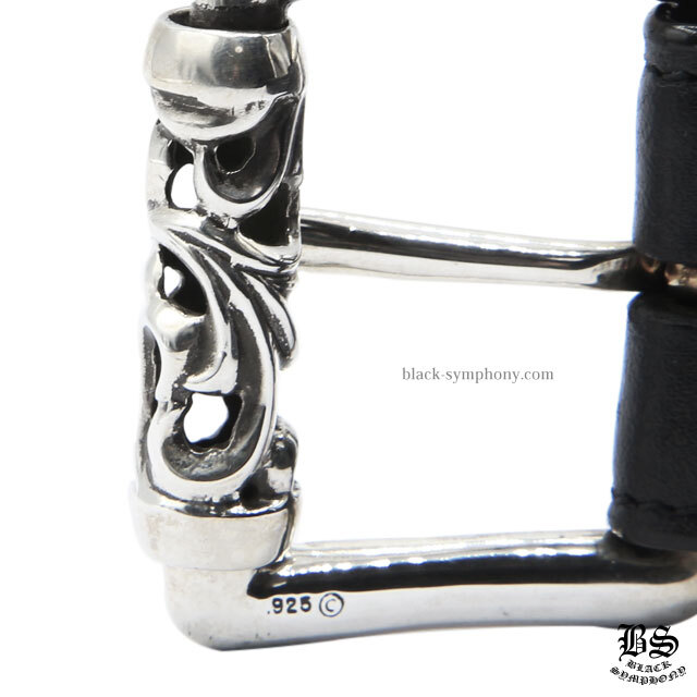 クロムハーツ3ピースローラーベルト|クロムハーツ通販専門店ブラック