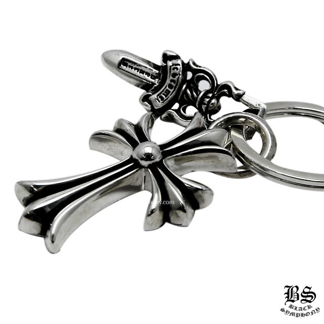 クロムハーツスモールCHクロスキーリングwithダガー|クロムハーツ通販