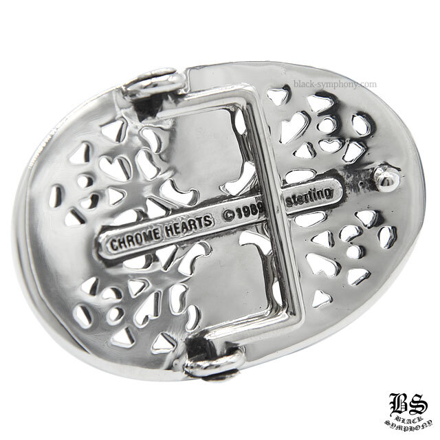 クロムハーツクラシックオーバルクロスバックル1.5(ベルトなし)|クロム