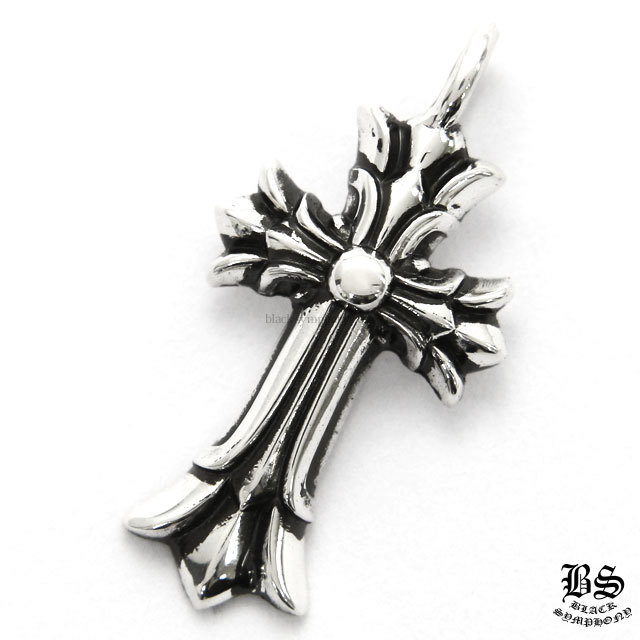 クロムハーツダブルCHクロスチャーム|クロムハーツ通販専門店ブラック