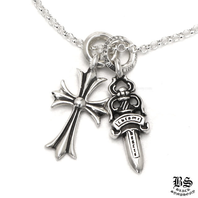 クロムハーツタイニーCHクロスチャーム＆ダガーチャーム#5＆ロール