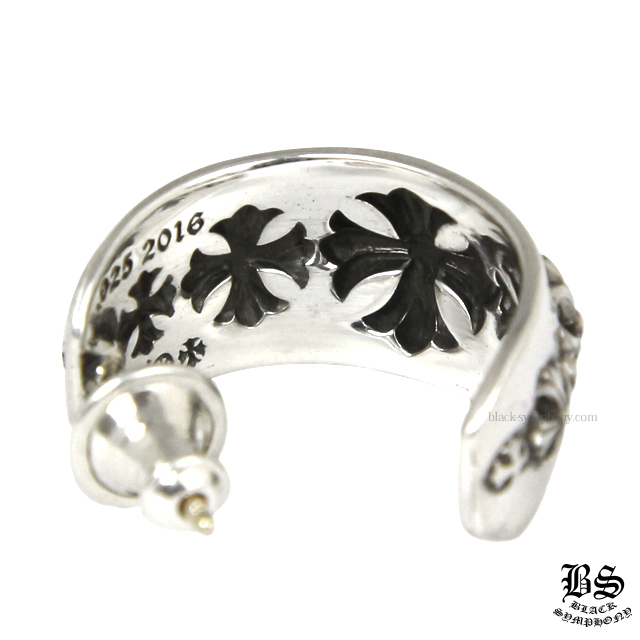 クロムハーツCHプラスワイドフープピアススモール|クロムハーツ通販