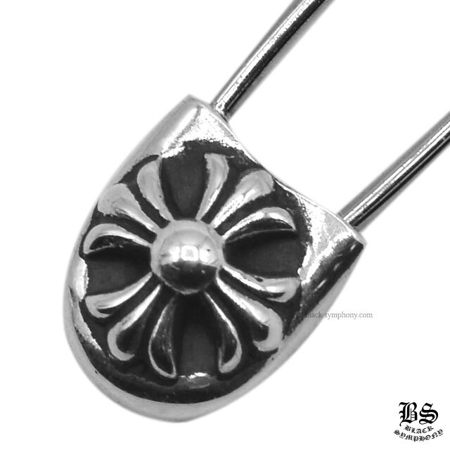 クロムハーツCHプラスセーフティーピンスモールピアス|クロムハーツ