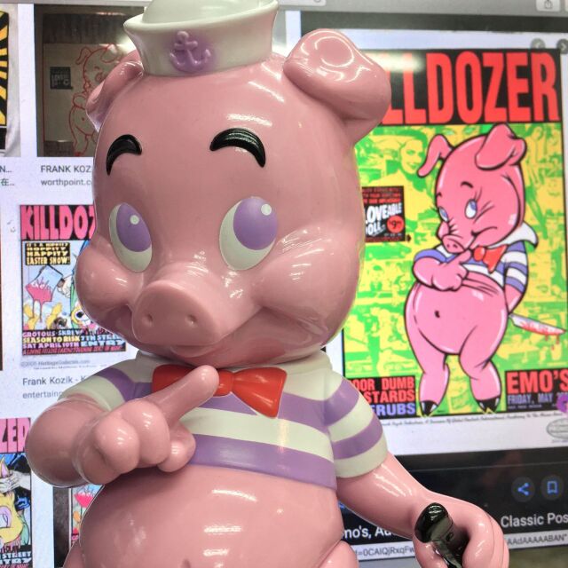 Frank Kozik x BlackBook Toy:Piggums GIG edition
