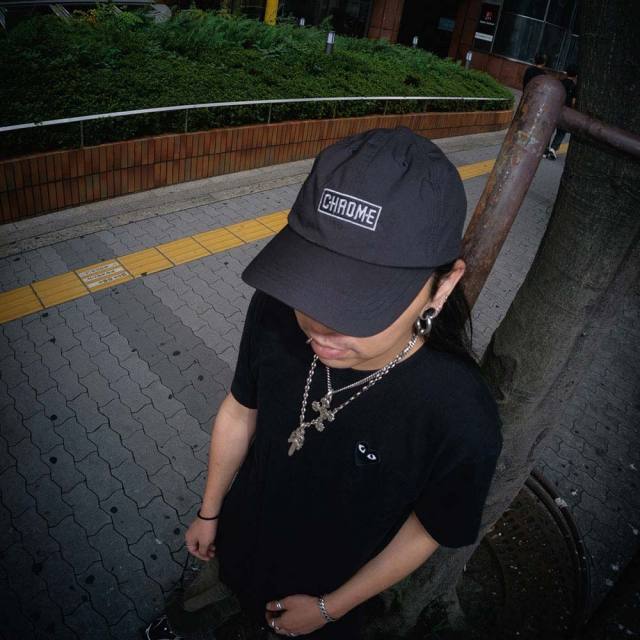 クローム ライムストーン キャップ CHROME LIMESTONE CAP BLACK メンズ