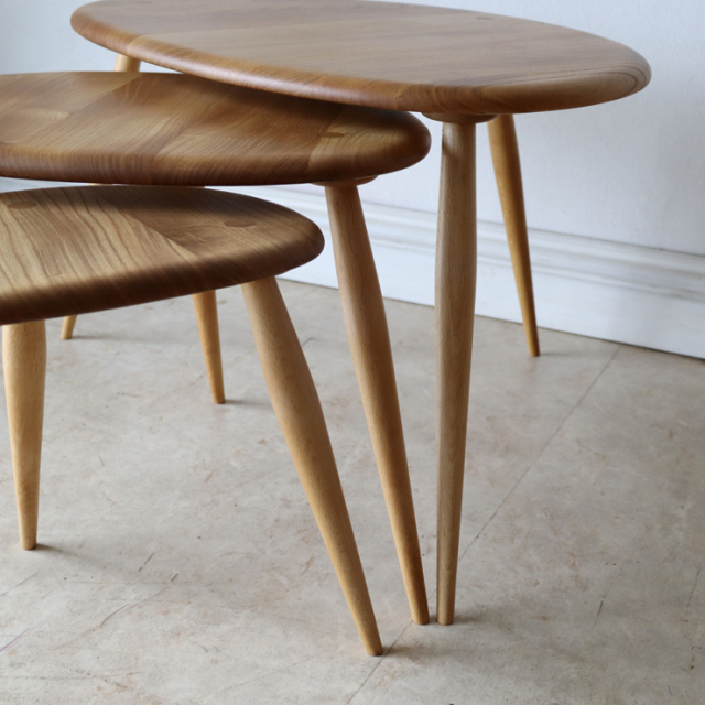 美品】アーコール（ERCOL）ネストテーブル 商品番号【021057