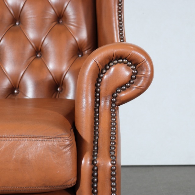 送料込み！ 【男前】ヴィンテージレザーアームチェア