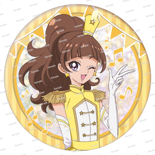 Go！プリンセスプリキュア 10周年メモリアルホログラム缶バッジ第2弾