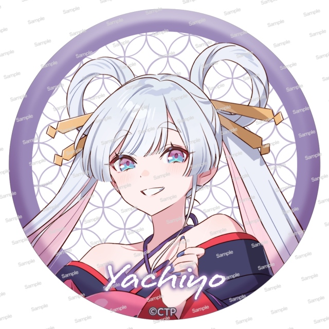 超かぐや姫！ ドでか缶バッジ