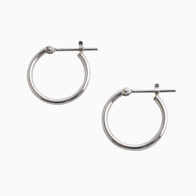 送料無料】正規品 プラチナ/プラチナ900 Pt900/pt900 ピアス/フープ