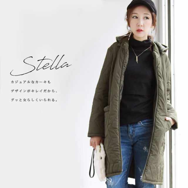 闇市・B品】ミルクティーステラ4way中綿ロングママコート｜マタニティ