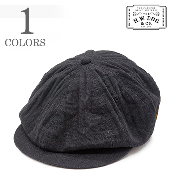 THE H.W.DOG&CO. コットンヘリンボーン|キャスケット|ストラップバック