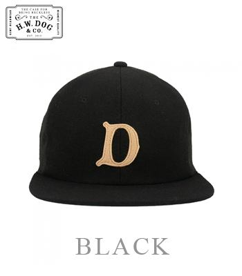 THE H.W.DOG&CO. ウール|コットン|ベースボールキャップ『BASEBALL CAP