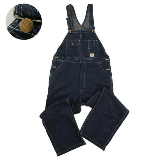 FULLCOUNT フルカウント 1005 デニム Bib オーバーオール -JOE-