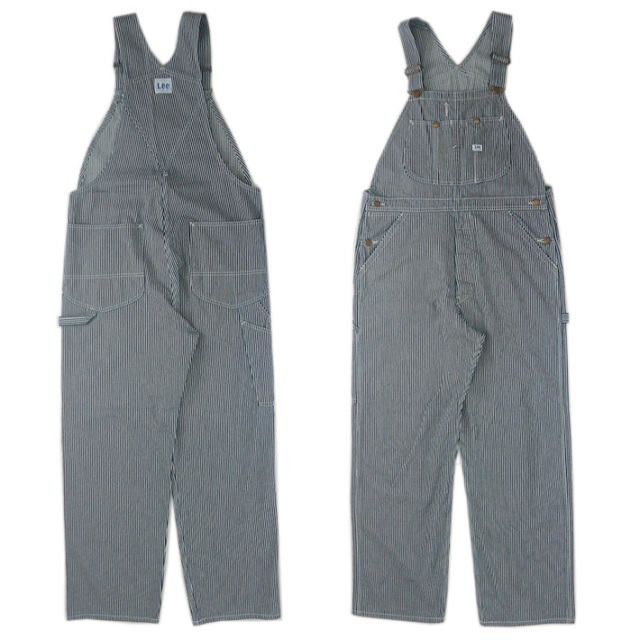 Lee オーバーオール ヒッコリーストライプ LM7254-104 -JOE-