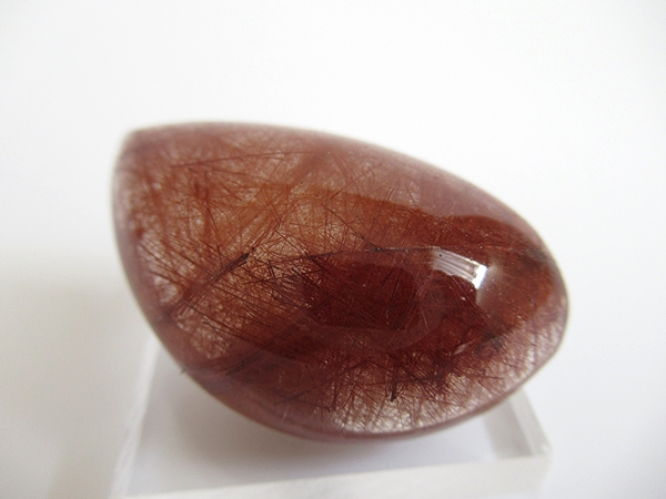 レッドルチルクォーツ ルース 水晶 ポリッシュ ブラジル産 販売