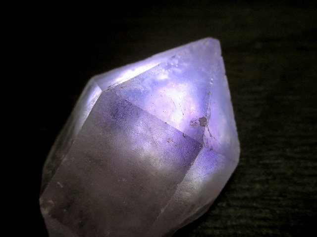 アメジストエレスチャル 原石 マダガスカル産 【鬮石（くじいし