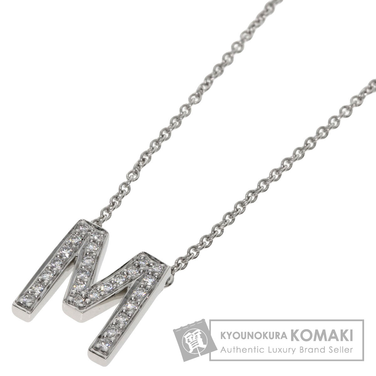 TIFFANY&Co. ティファニー レター イニシャル M ダイヤモンド