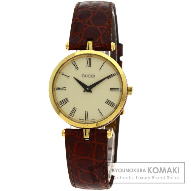 GUCCI グッチ シェリーライン 腕時計 GP/革 ユニセックス ブランド京の