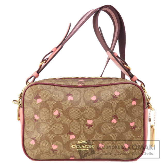 COACH コーチ C3239 シグネチャー ハート フラワー ショルダーバッグ