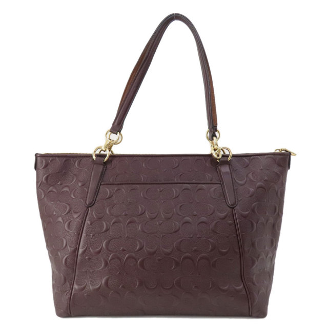 COACH コーチ F28558 シグネチャー エンボス トートバッグ PVC