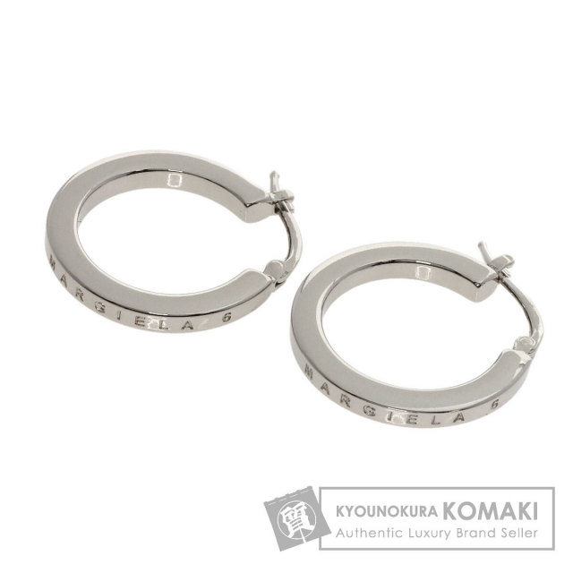 MaisonMargiela メゾン・マルジェラ フープ ピアス シルバー