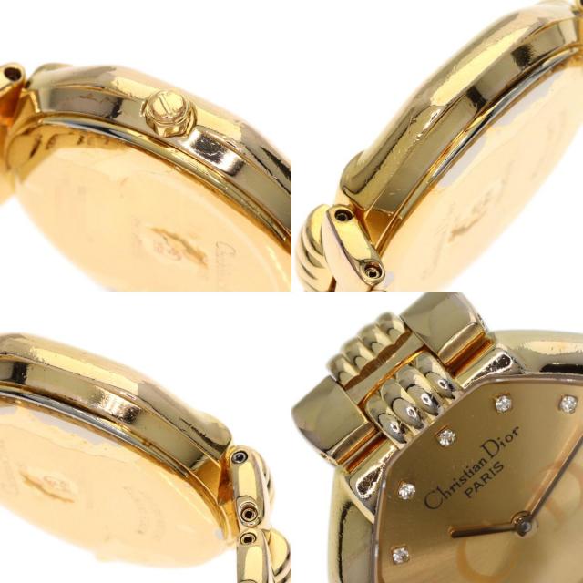 CHRISTIAN DIOR クリスチャンディオール D48-153 オクタゴン 腕時計 GP