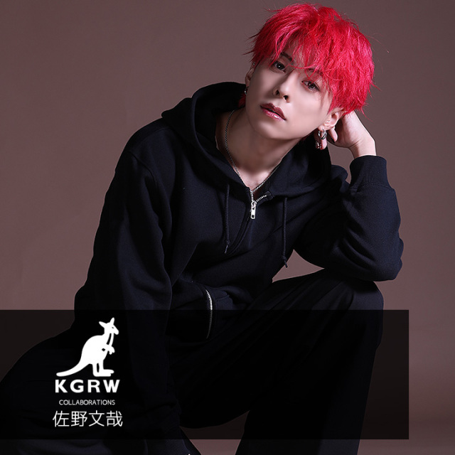 完全受注生産】佐野文哉×KANGOL REWARD コラボ企画第3弾！ZIPパーカー