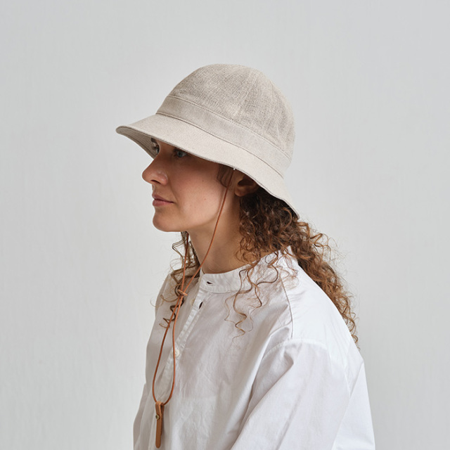NINE TAILOR(ナインテイラー) リネンコットンメトロハット Squill Hat