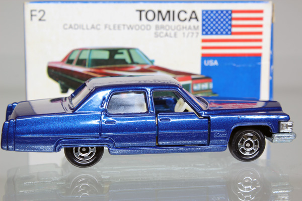 ミニカーショップ ケンボックス トミカ 青箱☆F2☆GMキャデラック