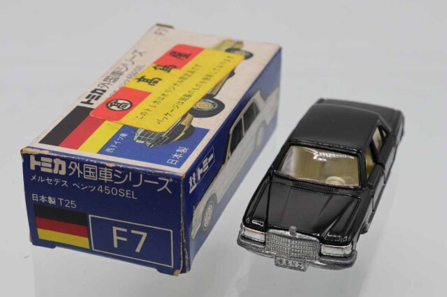 ミニカーショップ ケンボックス トミカ 青箱☆F7☆メルセデスベンツ