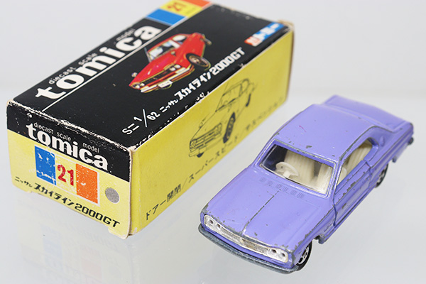 ミニカーショップ ケンボックス トミカ 黒箱☆21☆日産スカイライン