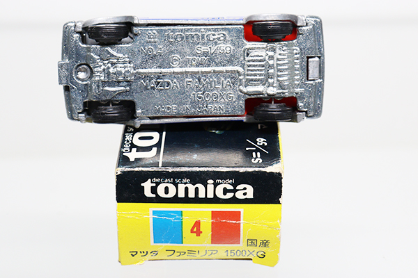 ミニカーショップ ケンボックス トミカ 黒箱☆4☆マツダファミリア