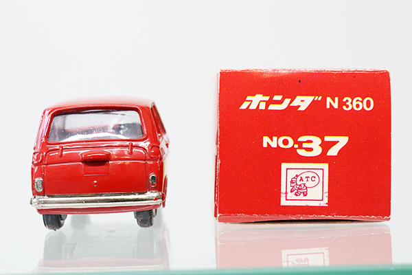 ミニカーショップ ケンボックス モデルペット☆37☆ホンダN360(赤