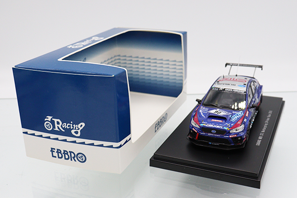 ミニカーショップ ケンボックス エブロ☆45555☆スバルWRX STI #90