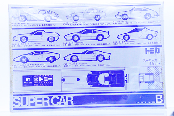 ミニカーショップ ケンボックス トミカギフトセットスーパーカー B