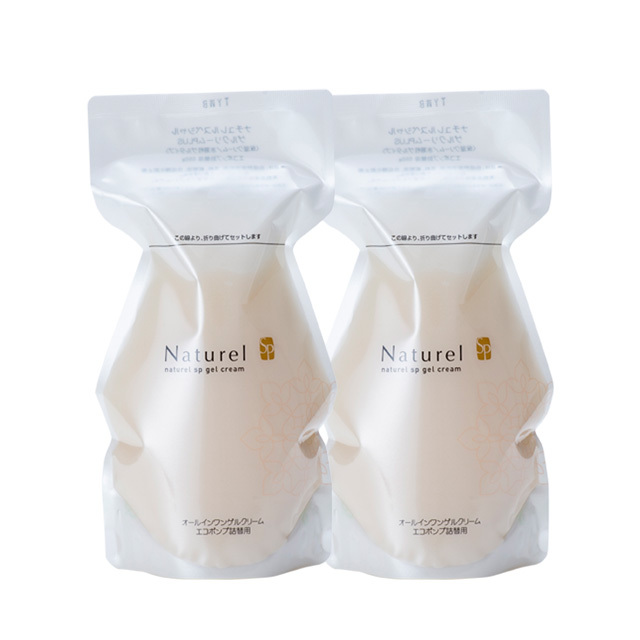 ナチュレルSPゲルクリームPLUS エコツインセット（詰替550g×2） ナユタ