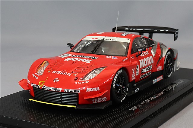 エブロ 1/43 ザナヴィ ニスモ Z 2005 スーパーGT GT500 #1 本山哲/R