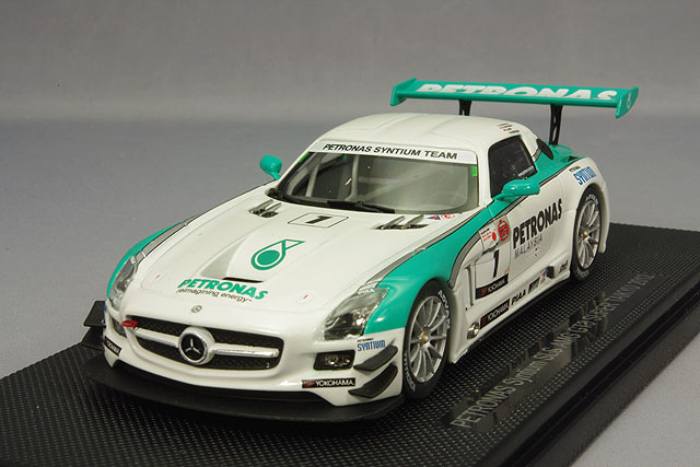 エブロ 1/43 ペトロナス シンティアム SLS AMG GT3 2012 スーパー耐久