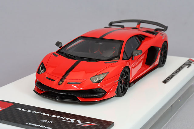 アイドロン 1/18 ランボルギーニ アヴェンタドールSVJ 2018 キャンディ