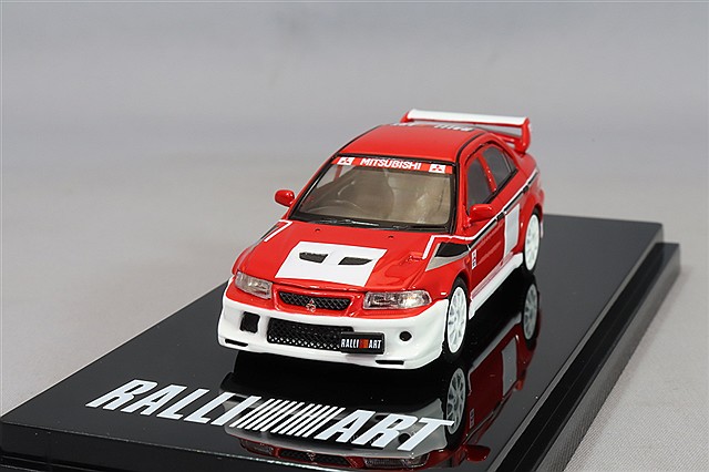 ホビージャパン 1/64 三菱 ランサー RS エボリューションVI (CP9A