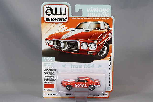 オートワールド 1/64 1969 ロイヤル ボブキャット ポンティアック