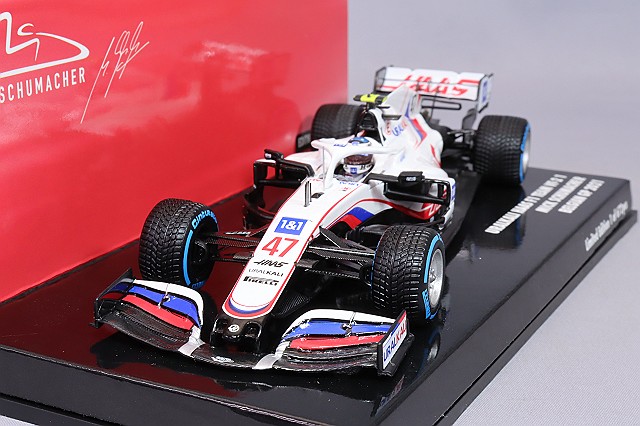 ミニチャンプス 1/43 シューマッハ 30周年記念 F1 ベルギーGP 親子2台
