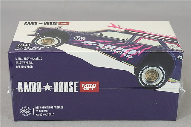 KAIDO HOUSE x TSM ミニGT 1/64 ダットサン KAIDO 510 ワゴン 4x4