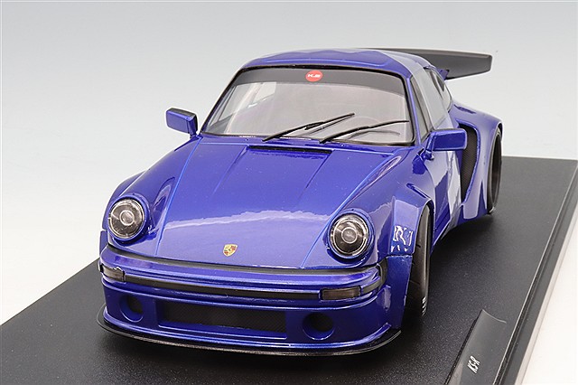 ソリド 1/18 スバル インプレッサ WRX STI 2003 ブルー 右ハンドル