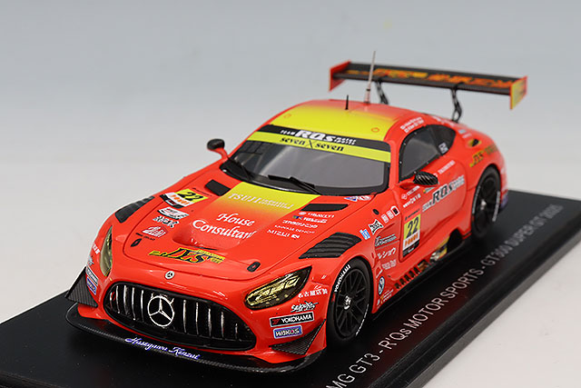 エブロ 1/43 グリーンテック SLS AMG GT3 2015 スーパーGT GT300 Rd.1