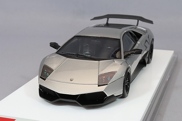 アイドロン 1/43 ランボルギーニ ムルシエラゴ LP670-4 SV 2009 グリ