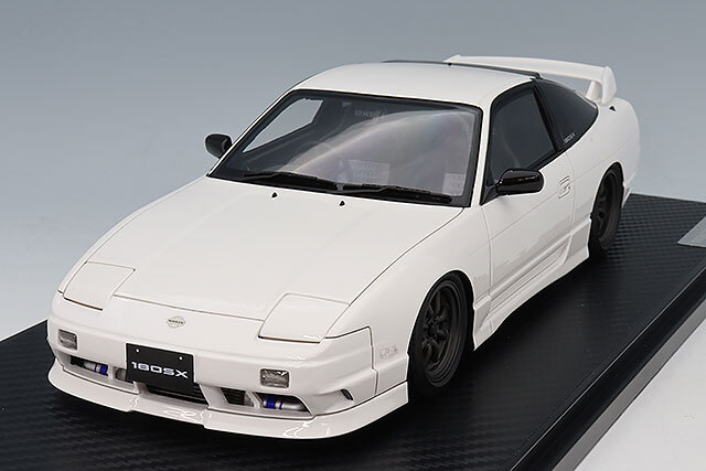 イグニッションモデル 1/18 日産 180SX TYPE X (RPS13) ホワイト