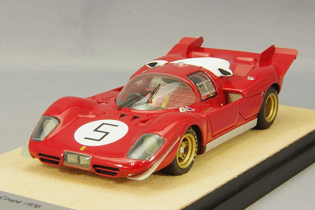 テクノモデル 1/43 フェラーリ 512S クーペ 1970 ルマン24H テスト #5